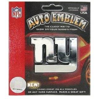 New York Giants Chrome Car / Auto Team Logo Emblem