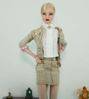 APHRODAI Fashion Royalty Designer   Silkstone Barbie Model Gown Outfit 
