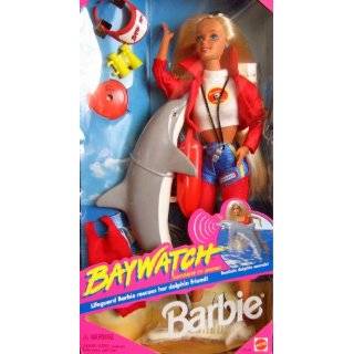 Barbie Baywatch Favorite TV Show  Lifeguard Barbie rescues her 