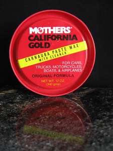 MOTHERS CALI GOLD Carnauba Wax Cleaner Paste #05500  