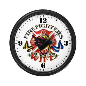  Wall Clock Firefighters Fire Fighters Wife with 