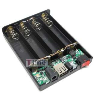 5V Mobile Power Supply USB Battery Charger 18650 Box  