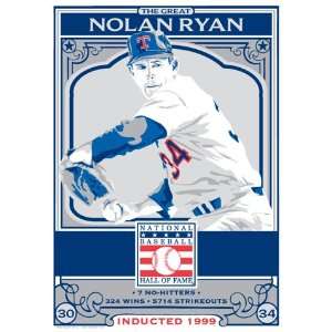  Nolan Ryan Limited Edition Screen Print
