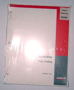 Case IH RBX552 Round Baler Parts Catalog manual book  
