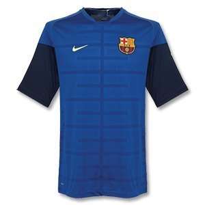 09 10 Barcelona S/S Cut & Sew Training Top   Royal  Sports 
