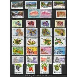 Taiwan ROC Stamps  1990   1994, collection package with 20 complete 