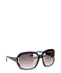    blue interlocking G detail squared sunglasses customer 