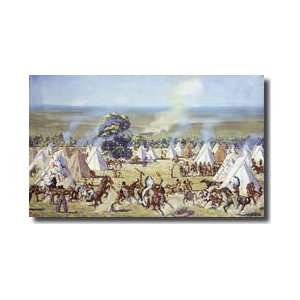   Prepare For The Battle Of Little Bighorn Giclee Print