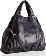 style #305529301 deep plum lambskin New Zealand shoulder bag