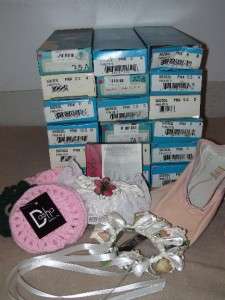 MIXED LOT OF NEW DANCE SHOES, & ACCESSORIES 24  