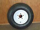 20.5X8.0 10 Trailer Tire 6 ply on NEW 5 Hole Wheel