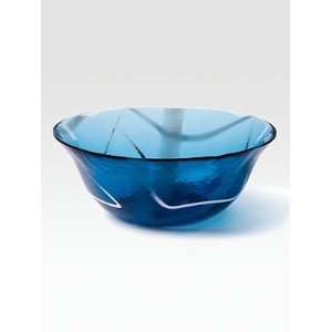  Diane von Furstenberg Home Ribbon Glass Serving Bowl
