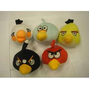   of 5 Angry Birds,xmas Gift Game Toy 5.5 Dolls 5 Colors Toys & Games