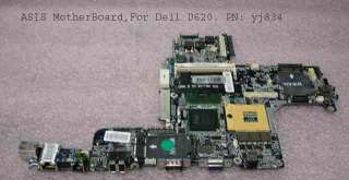 Dell Latitude D620 Motherboard Systemboard AS IS YJ834  