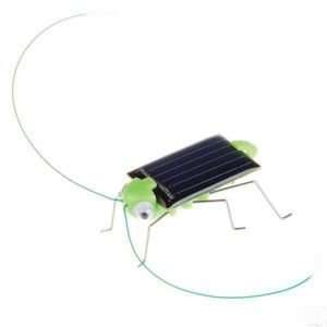  solar energy powered grasshopper toy solar bugs insects 