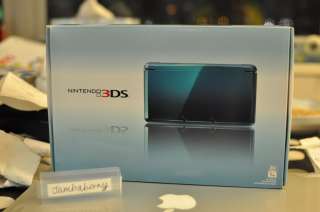 Nintendo 3DS (Latest Model) NEW IN BOX  Aqua Blue (NTSC) DSI xl lite 