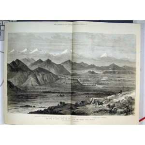  1879 City Of Cabulview Hill Above British Camp Print