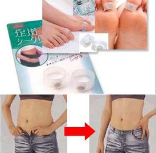 Health & Slimming Silicon Magnetic Massage Toe Ring New  