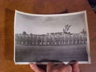 Vtg Picture WWII Airforce Air Troop Military Photo NR  