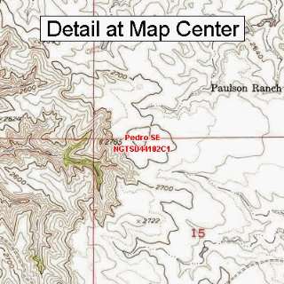   Map   Pedro SE, South Dakota (Folded/Waterproof)