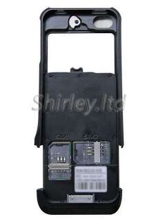 Raisoo iPhone 4s 4 4G Peel three sim battery case 1600mAh unlocked 