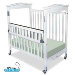   Side Gate Biltmore Compact Crib   Clearview (Both Ends) White Baby