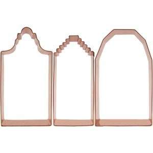  Gingerbread Townhouse Cookie Cutters (Set of 3)