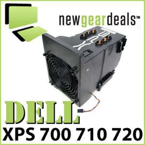 Dell XPS 700/710/720 PC CPU Fan/Heatsink/Shroud   TJ258  