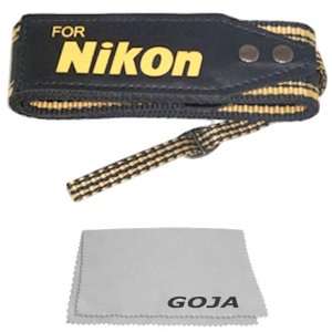  Deluxe Yellow Neck Strap for NIKON (D5100 D3100 D7000 D3000 