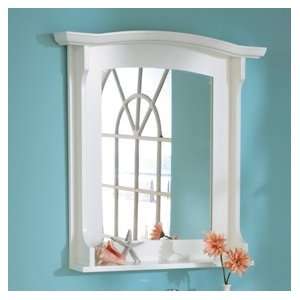   Sale 31 Solid Wood Frame Mirror with Display Shelf 9770 Home