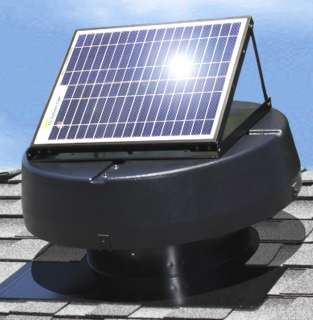 New Solar Powered Attic Fan Ventilator Roof Air Vent Roof Mounted 