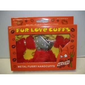  Fur Love Cuffs Metal Furry Handcuffs 
