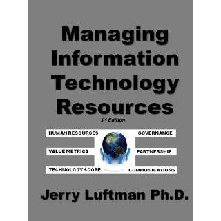   Resources   3rd Edition by Dr. Jerry N. Luftman (Jul 19, 2011