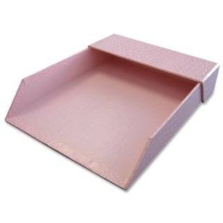   Tray with Roof, 12.38 L x 9.56 W x 2.38 H Inches, Pink Croc (09118