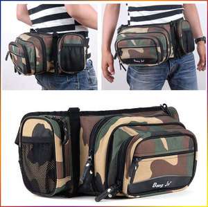 Fishing lure Waist Bag with various pocket   Large size, Detachable 