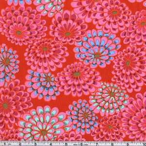   Scarlet Fabric By The Yard kaffe_fassett Arts, Crafts & Sewing