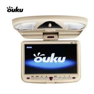  Ouku 9 Inch Roof Mount Car DVD Player with Game Swivel 