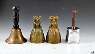   Decorative Brass Bells Belgium Various Designs Bonus Bell Inc. c. 1910