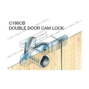  Cam Lock, Double Door C186CB Less Plug