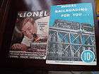 LIONEL TRAIN LAYOUT /MODEL RAILROADING FOR YOU BOOKS