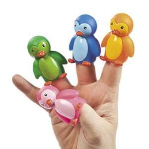  Penguin Finger Puppets   Novelty Toys & Finger Puppets Toys & Games