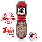 jitterbug j the simple cell phone go red 