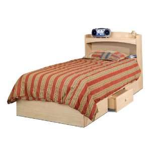  Nexera Alegria Mates Bed with Bookcase Headboard