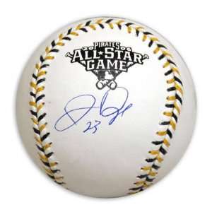 Jermaine Dye Autographed Baseball   2006 ALL STAR G