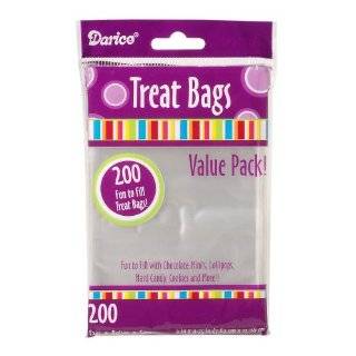 Darice 28 001V 3 Inch by  4 3/4 Inch Clear Treat Bag 200 Pieces