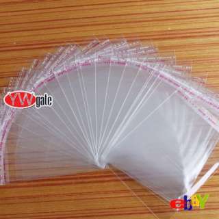 Free Ship Various Clear Seal Self Adhesive Plastic Jewelry Packing 