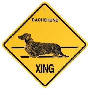  12 Dachshund (Long Hair) Crossing Xing Signs Kitchen 
