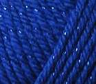 Caron Simply Soft Party Yarn   Royal Blue Sparkly Medium Weight Yarn
