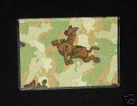 Army Camouflage SCOOBY DOO Fabric Debit / ID Card Case  