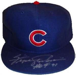  Fergie Jenkins Chicago Cubs Autographed Baseball Hat 